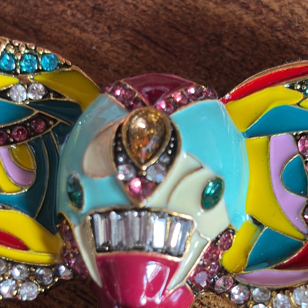 Colorful Elephant Brooch - Picture 4 of 8